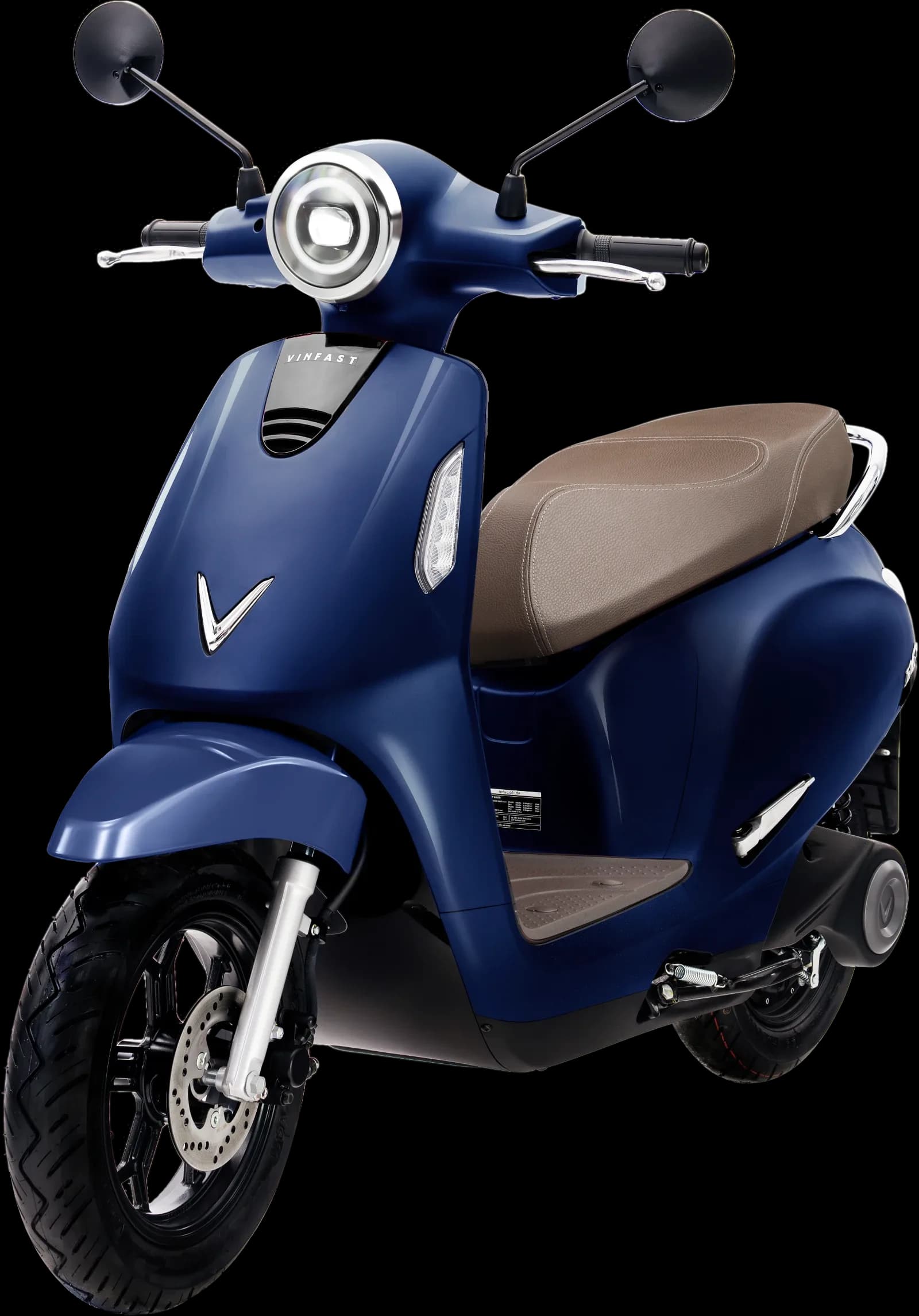 VinFast Evo Neo màu xanh tím than với thiết kế trẻ trung, nhỏ gọn và hiện đại