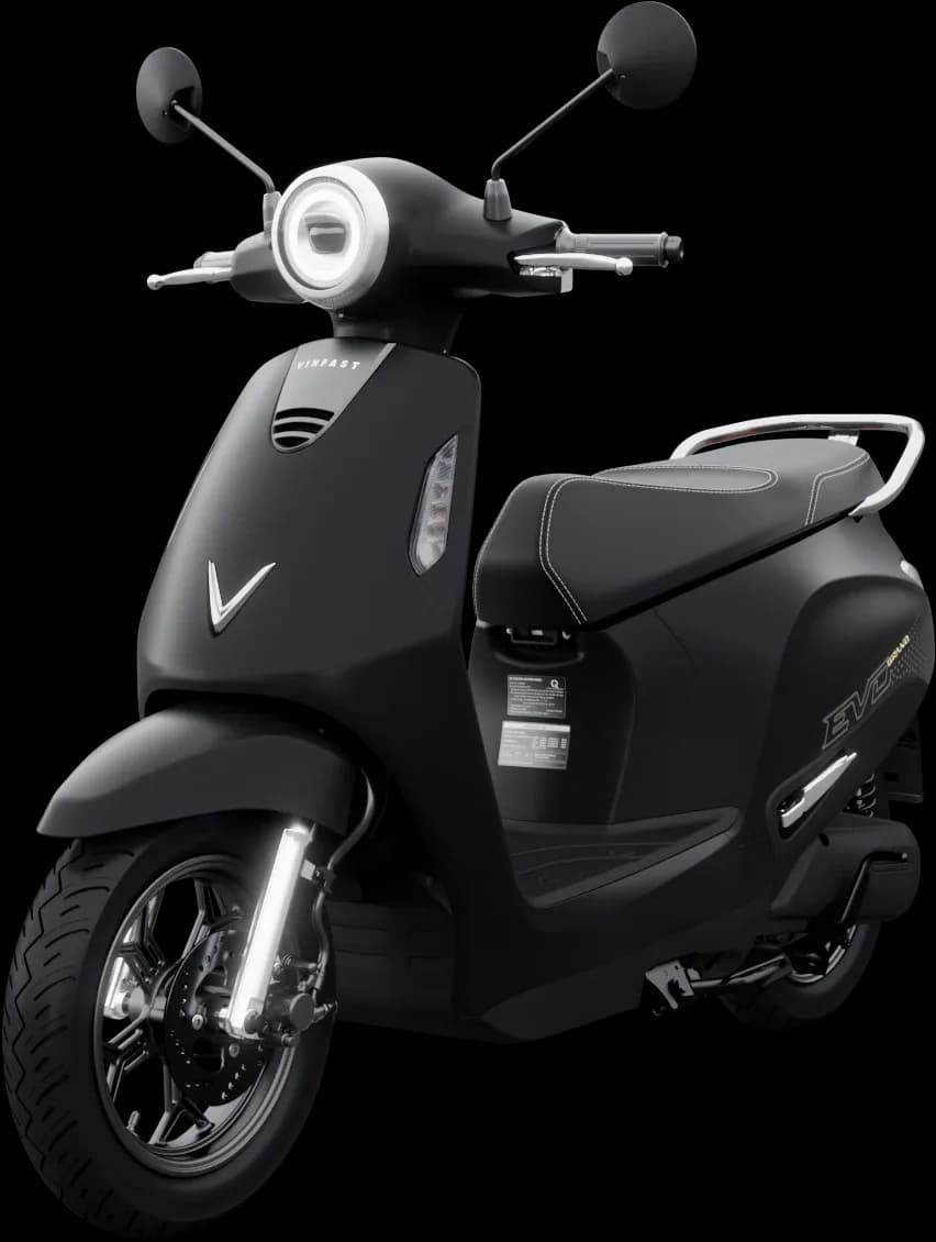 Xe máy điện VinFast Evo Grand màu đen 1