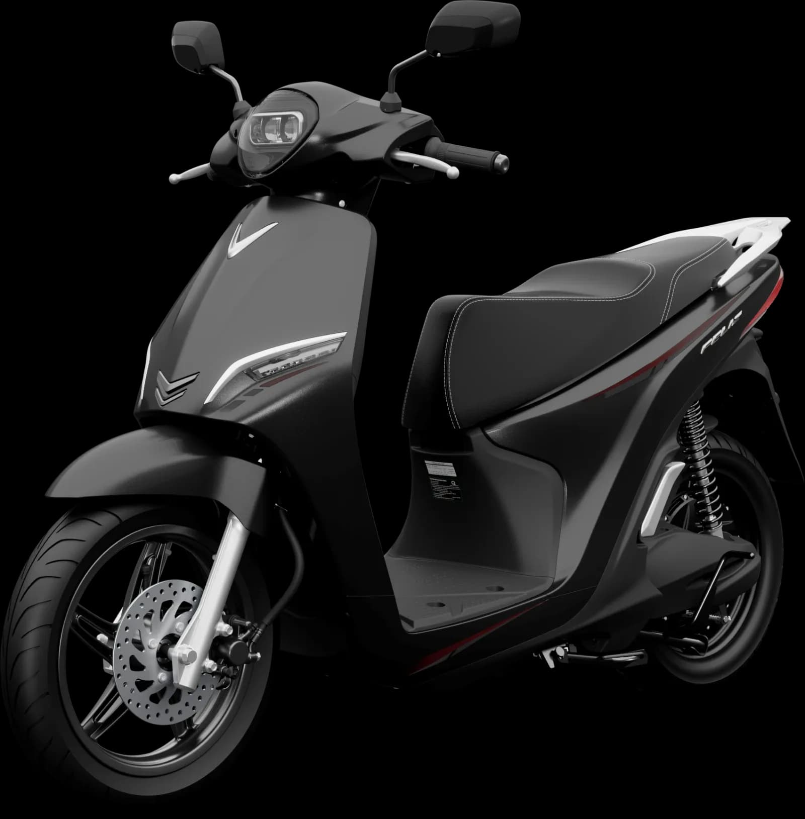Xe máy điện VinFast Feliz 2025 màu đen 1