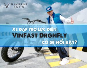 Xe đạp trợ lực điện VinFast DrgnFly thiết kế thể thao.