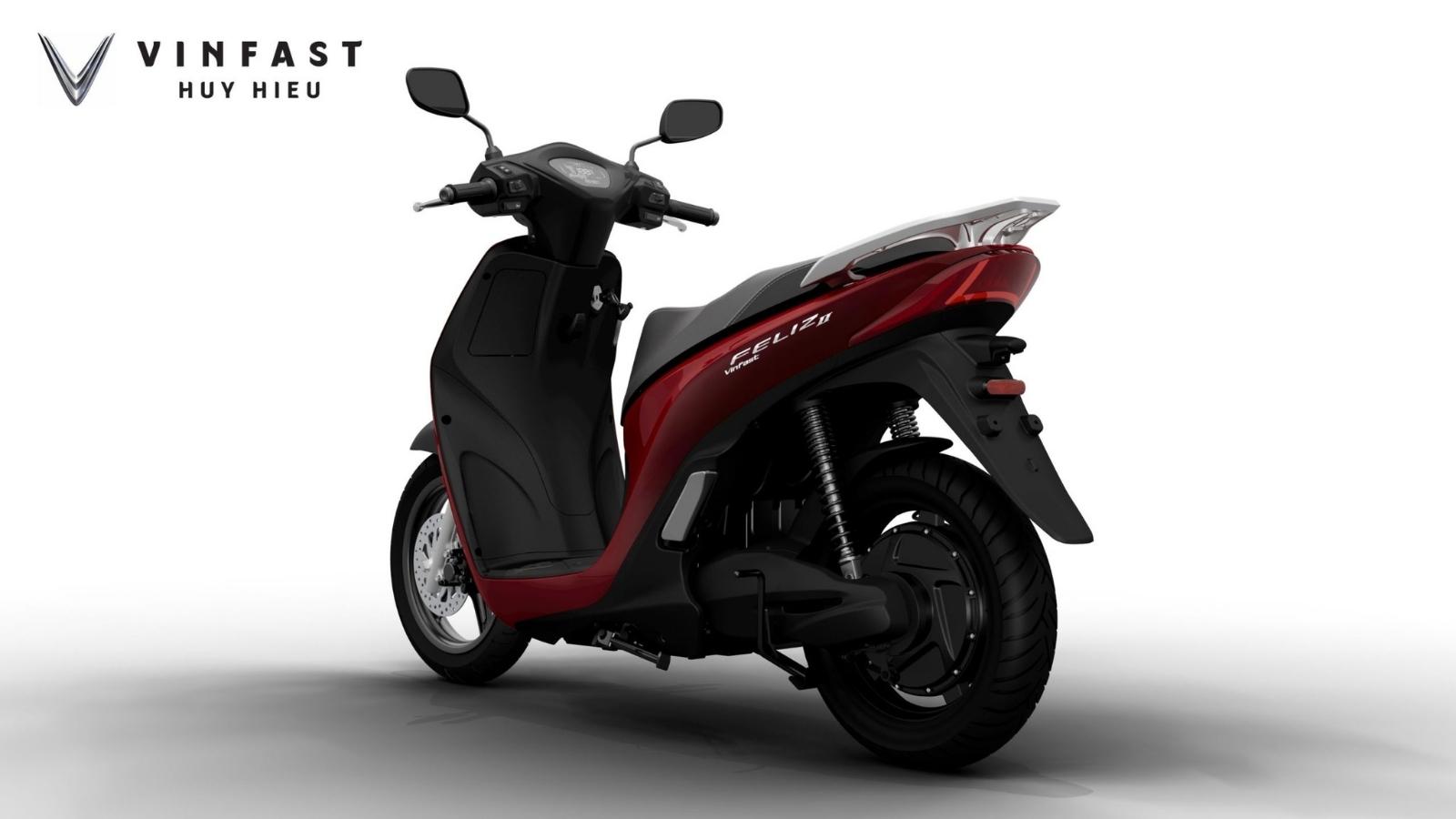 3 lưu ý cần biết trước khi mua VinFast Feliz II - Hình ảnh feliz II đổi pin màu đỏ