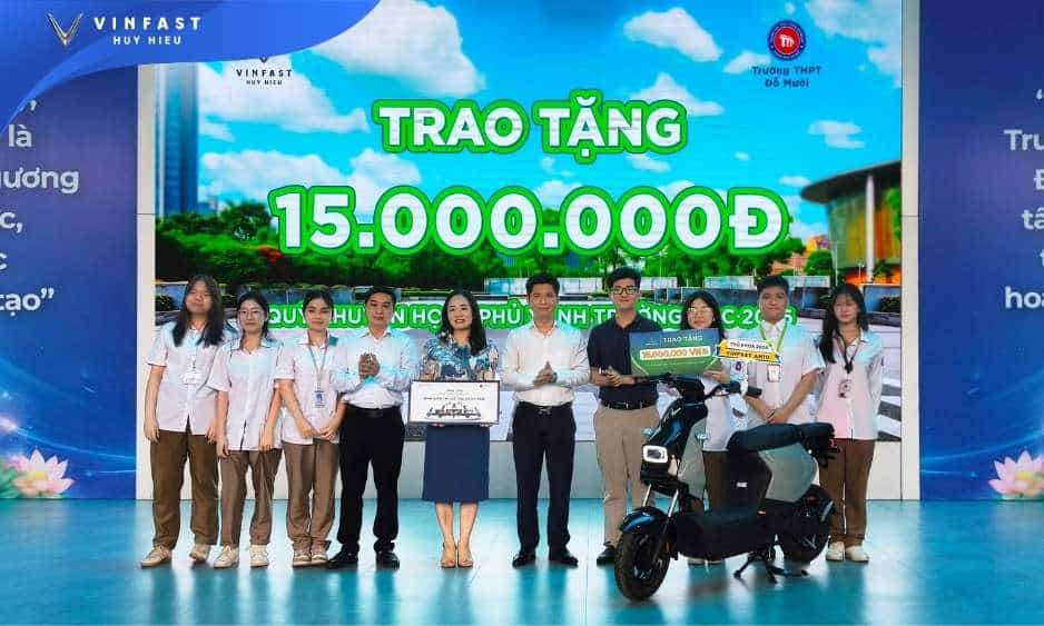 Phủ Xanh Trường Học THPT Đỗ Mười 2026