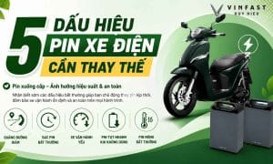 5 dấu hiệu pin xe điện cần thay thế ngay