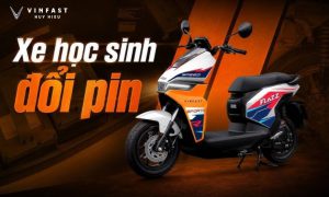 Evo Lite và Flazz Max là bộ đôi xe điện đổi pin dành cho học sinh
