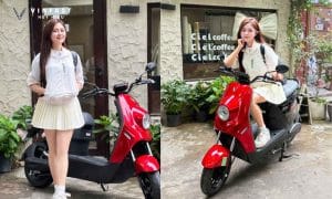 Xe máy điện VinFast Zgoo học sinh không cần bằng lái.