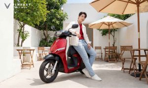 VinFast feliz II mẫu xe điện đổi pin hiện đại thế hệ mới.