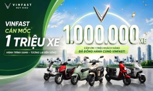 VinFast cán mốc 1 triệu xe.