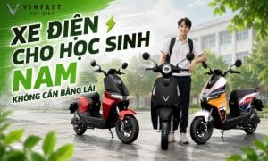 Top 3 xe máy điện cho học sinh nam