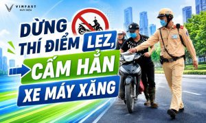Hà Nội dừng thí điểm LEZ, đề xuất chuyển sang cấm hẳn xe máy xăng.