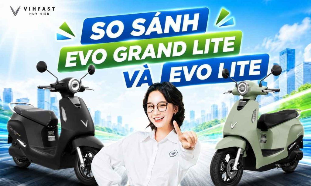 So sánh Evo Grand Lite và Evo Lite đổi pin