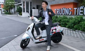 Xe máy điện VinFast Evo Grand Lite.