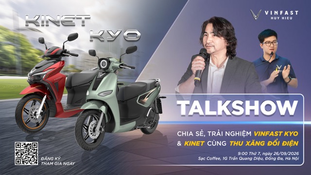Workshop trải nghiệm VinFast Kyo và Kinet tại Hà Nội