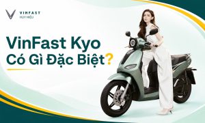 VinFast Kyo với thiết kế thanh lịch, cốp rộng và hệ thống pin linh hoạt